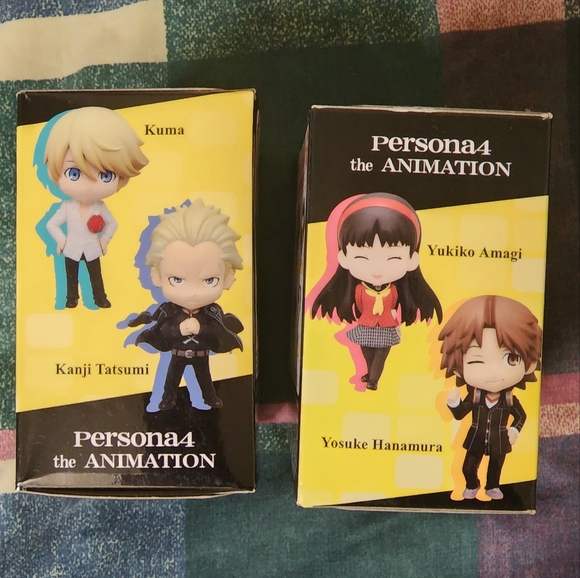 Persona 4 Golden Figure/Figurine Blind Box Atlus Shin Megami Tensei 3 5 Taito - Picture 2 of 3